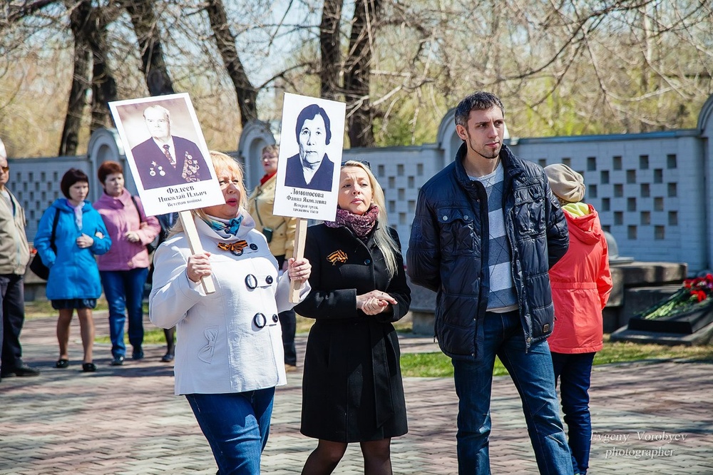 Фото репортаж с празднования Дня победы 9 мая 