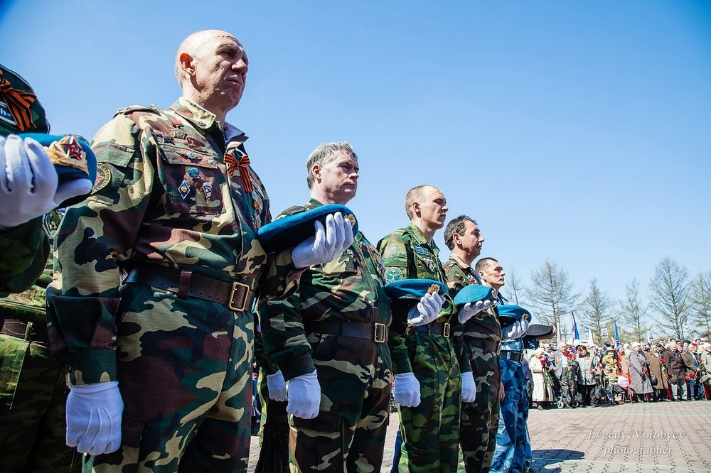 Фото репортаж с празднования Дня победы 9 мая 