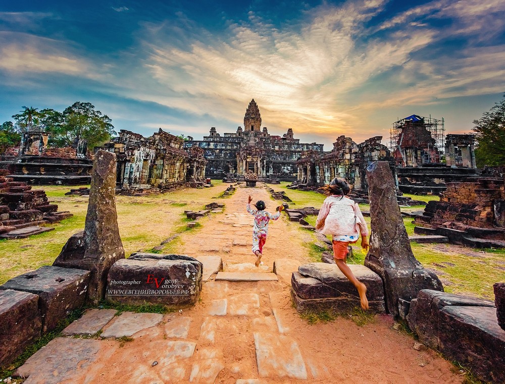 храм Ангкор Ват Камбоджа красивое фото путешествие фотограф Пхукет Тайланд 