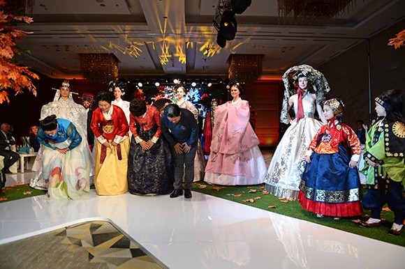 HANBOK FASHION SHOW. GAZPROMBANK WITH COMPANY DAELIM.