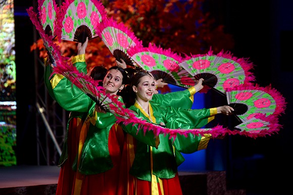 HANBOK FASHION SHOW. GAZPROMBANK WITH COMPANY DAELIM.