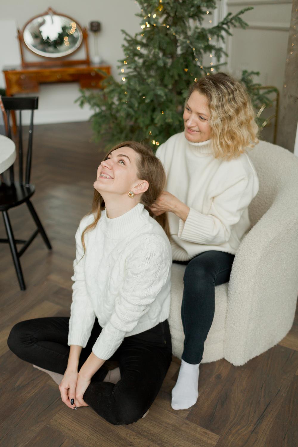 Mom & daughters