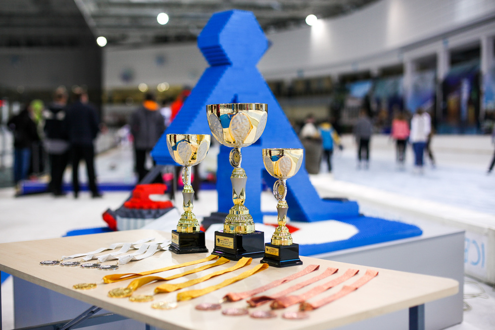 Церемония награждения Открытого кубка РБ по керлингу 2016