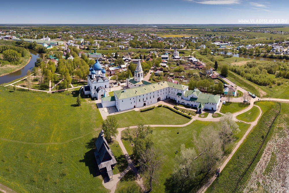 суздаль с дрона
