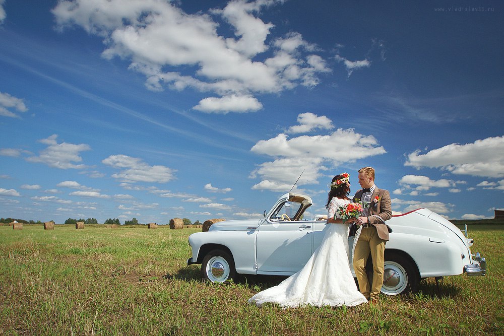 Свадебная фотосессия в полях 