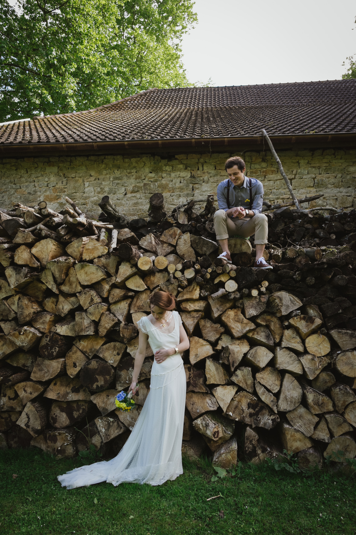 Burgundy Elopement. C & A