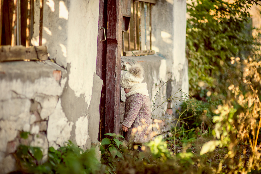 Детская фотосессия - Ангелина, осень