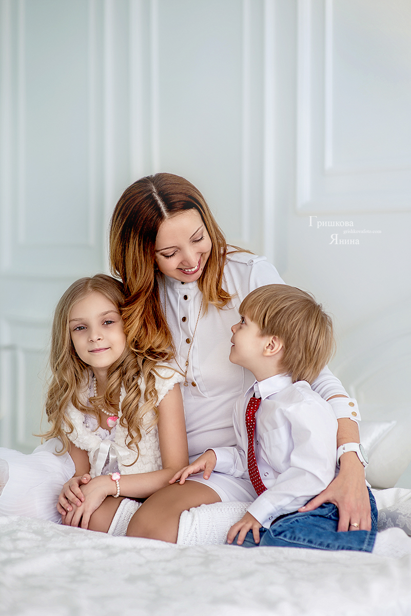 Семейные фотосессии - Ирина и детки