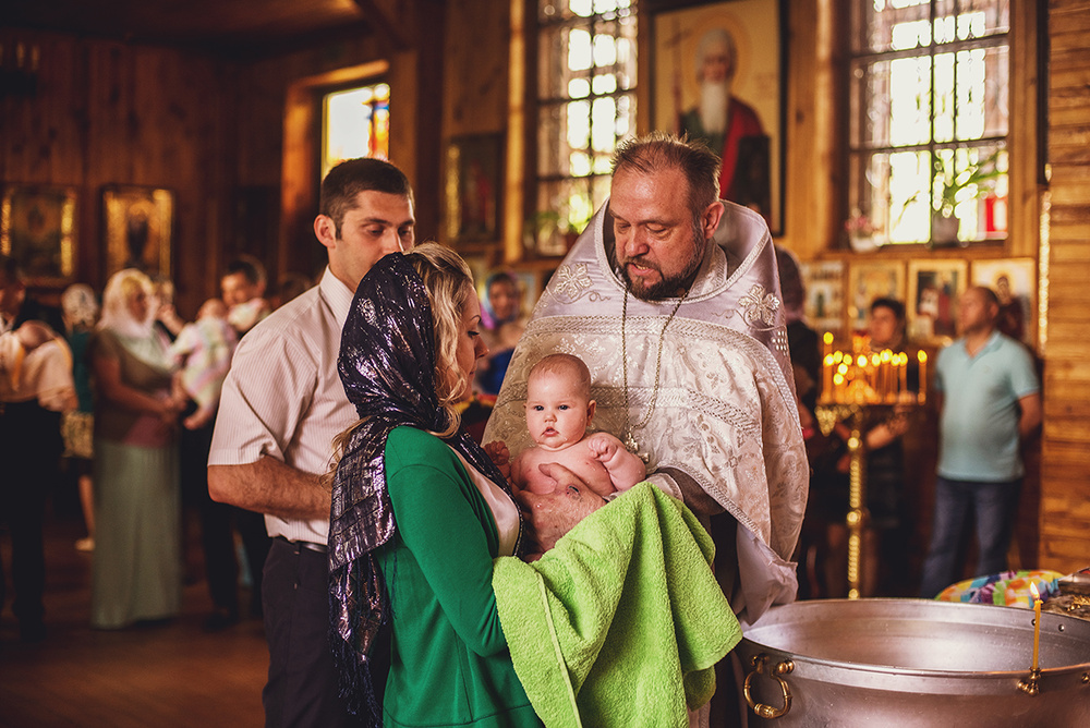 Фотосъемка крещения - Крещение 14 мая