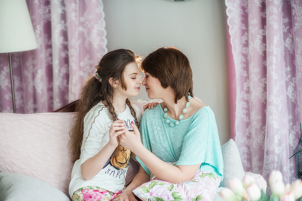 Семейные фотосессии - Мама и дочь (Минск)