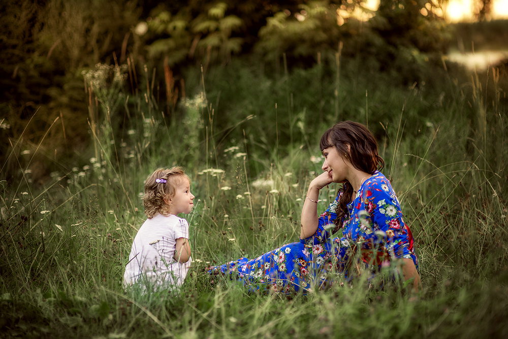 Семейные фотосессии - Диана и дочь