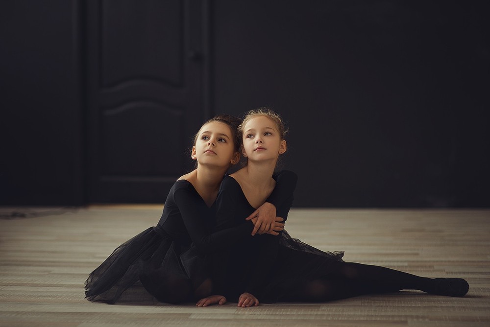 Детская фотосессия - Балерины