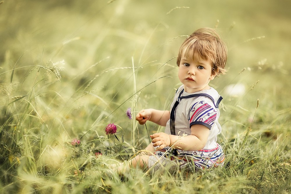 Семейные фотосессии - Лизка и семья, годик