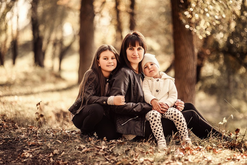 Семейные фотосессии - Осеннее счастье