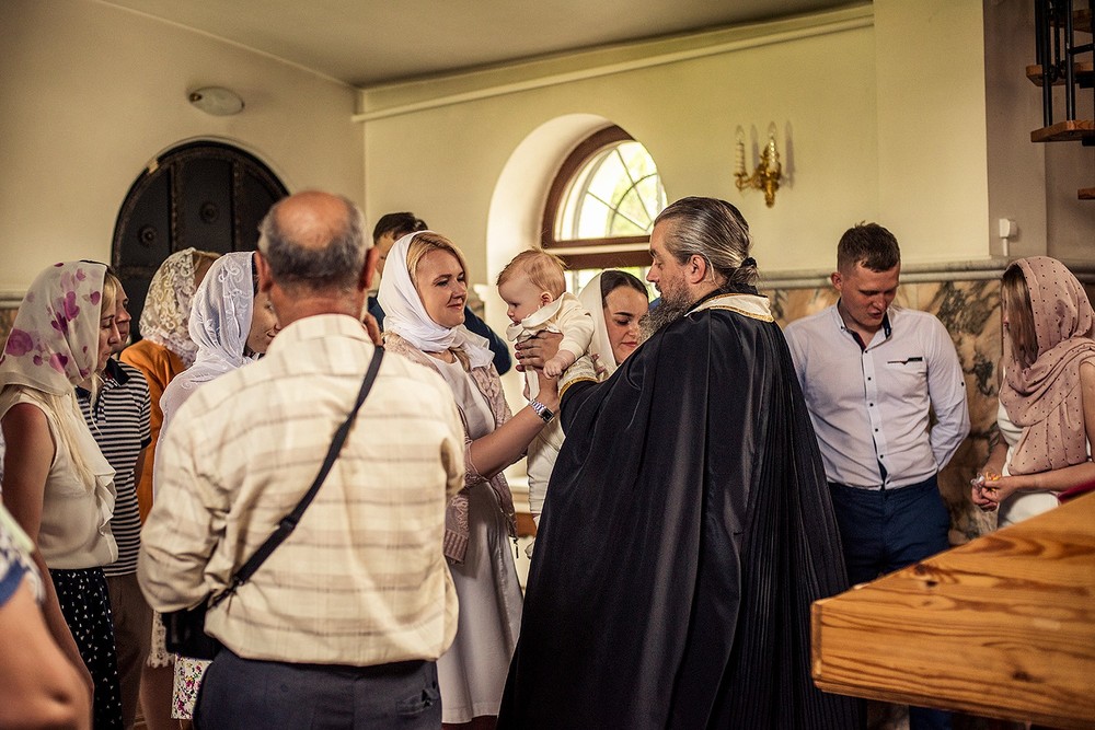 Фотосъемка крещения - Никольская церковь