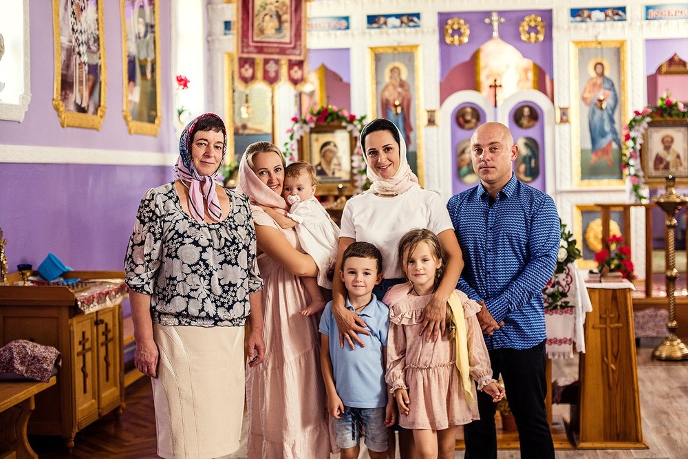 Фотосъемка крещения - Церковь в Качье