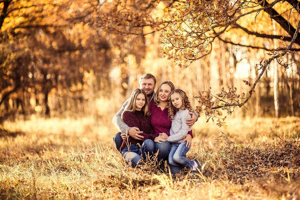 Семейные фотосессии - Осень