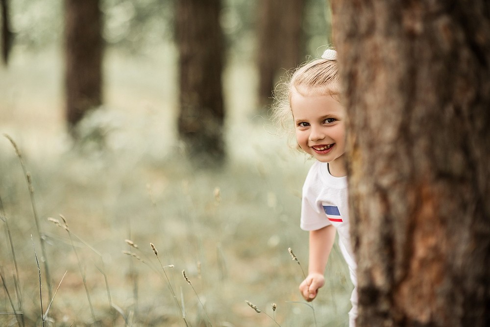 Детская фотосессия - Счастье четверное