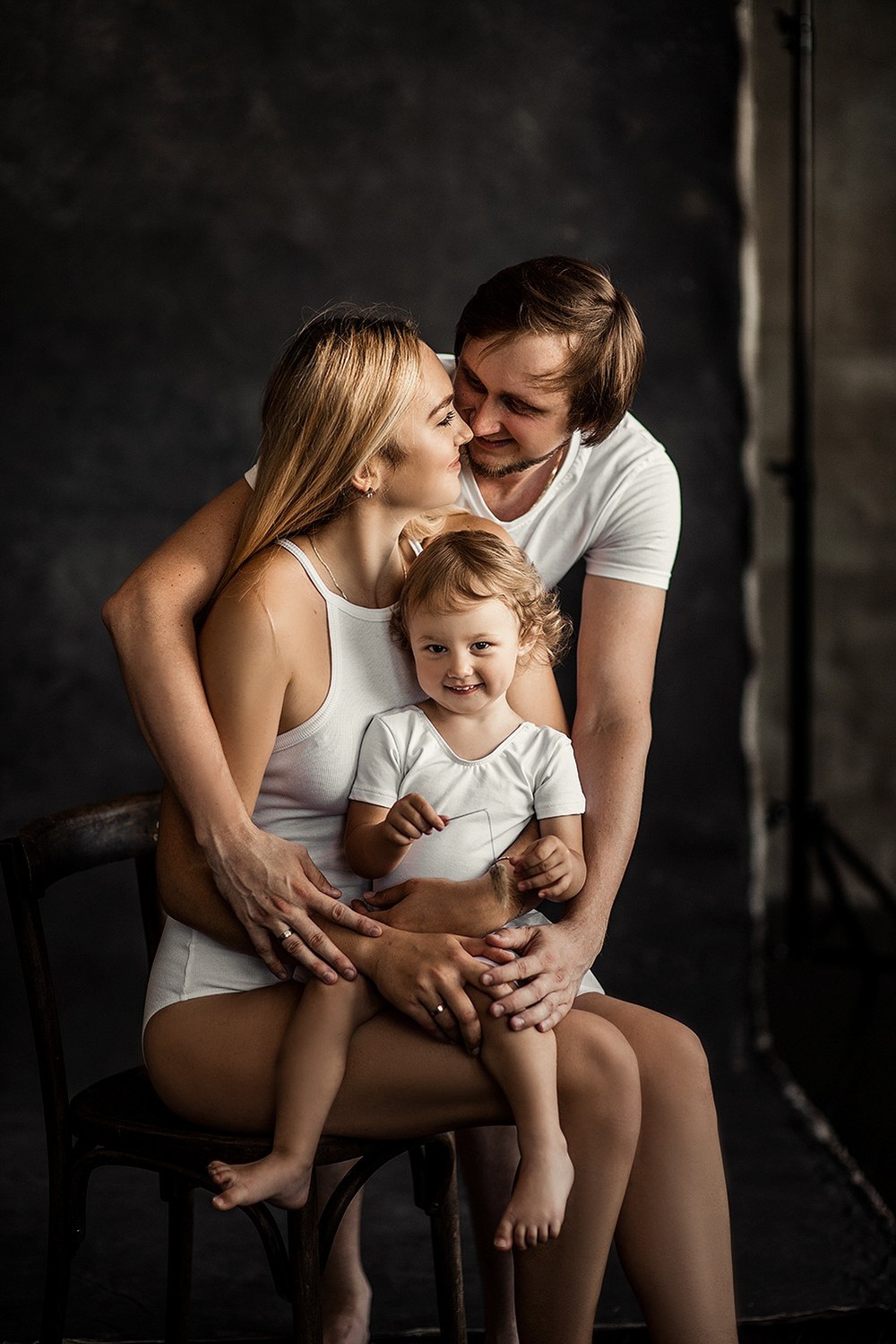 Семейные фотосессии - Вероника и семья (минимализм)