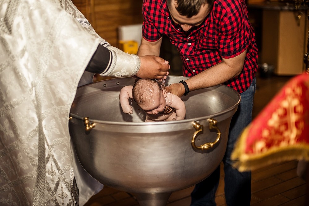 Фотосъемка крещения - Крещение, май 2021