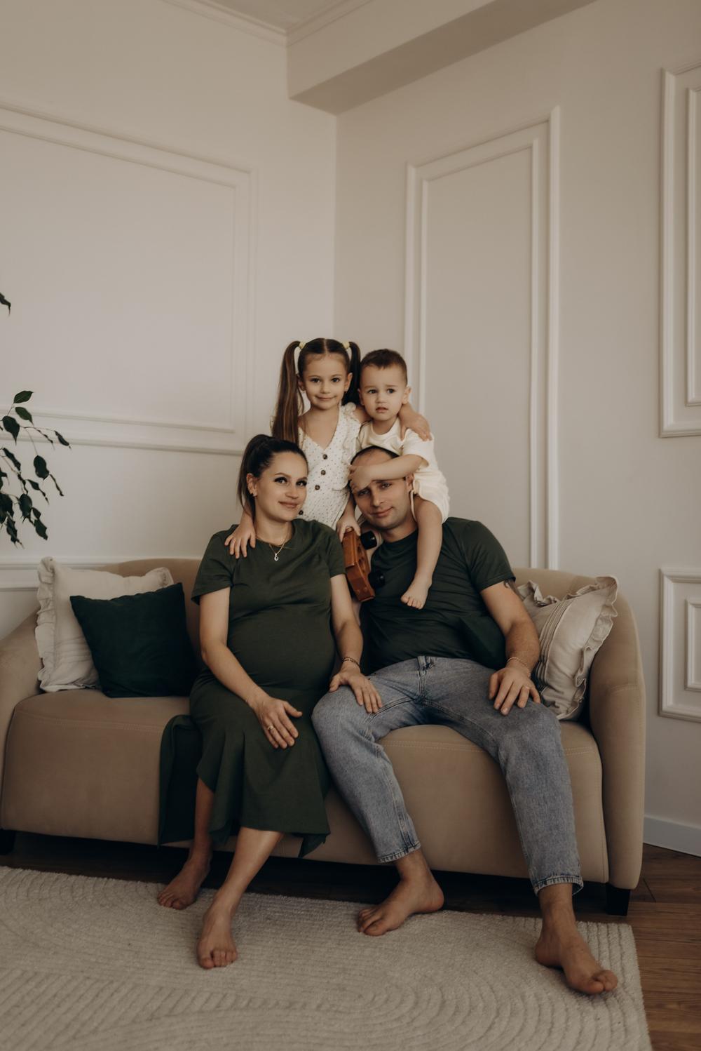 Семейные фотосессии - Женя и ее семья