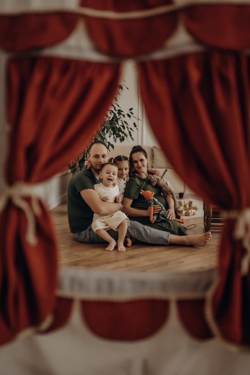 Семейные фотосессии - Женя и ее семья