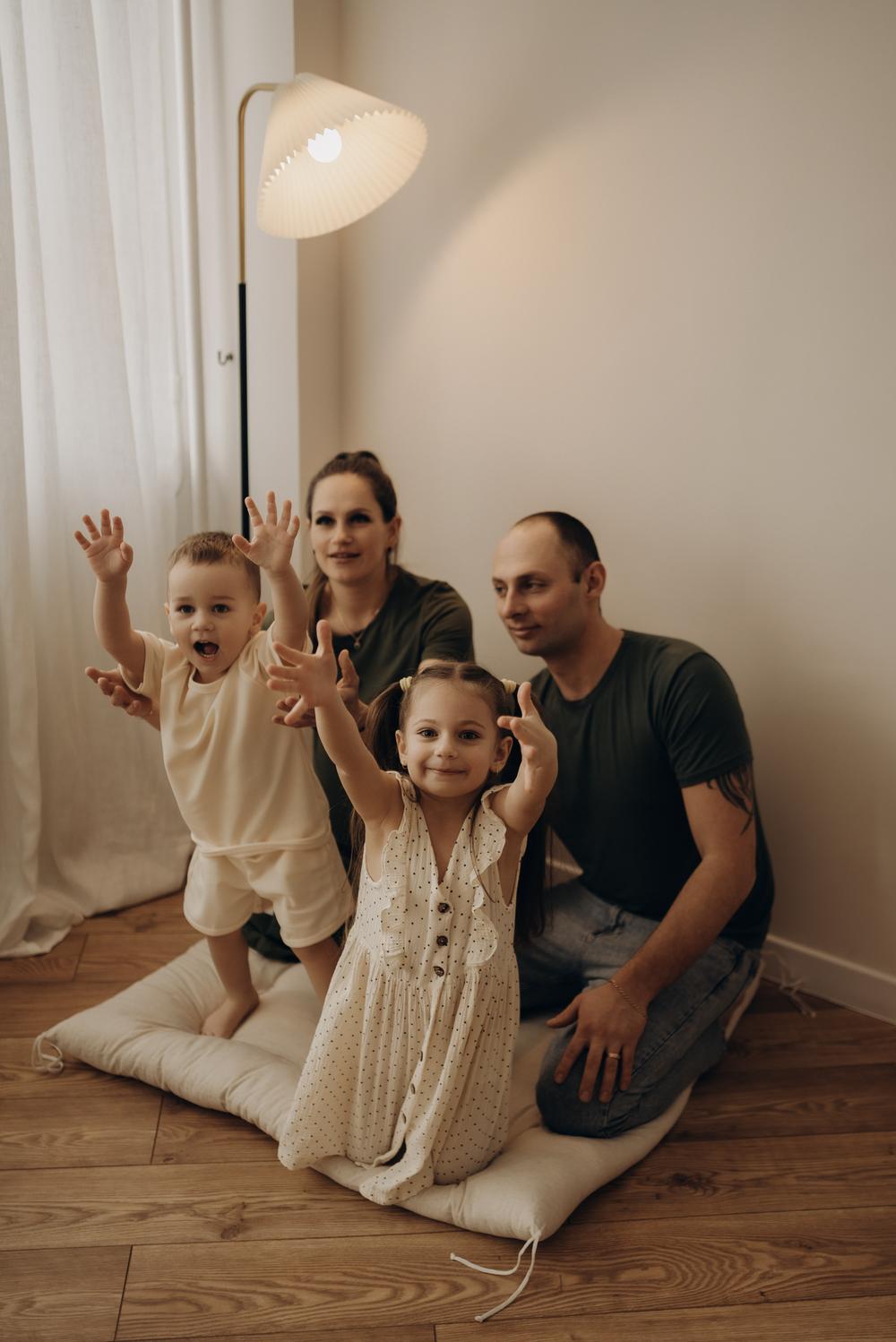 Семейные фотосессии - Женя и ее семья