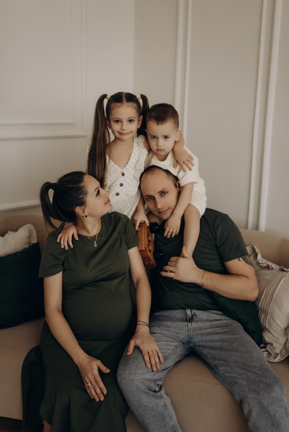 Семейные фотосессии - Женя и ее семья