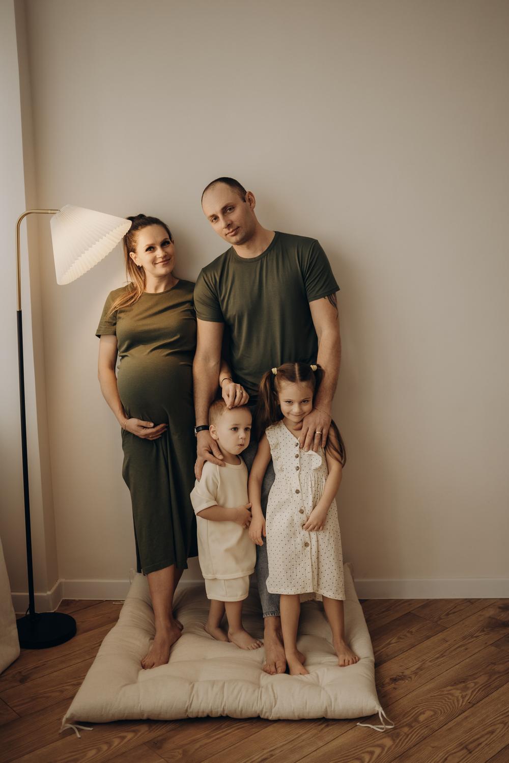 Семейные фотосессии - Женя и ее семья