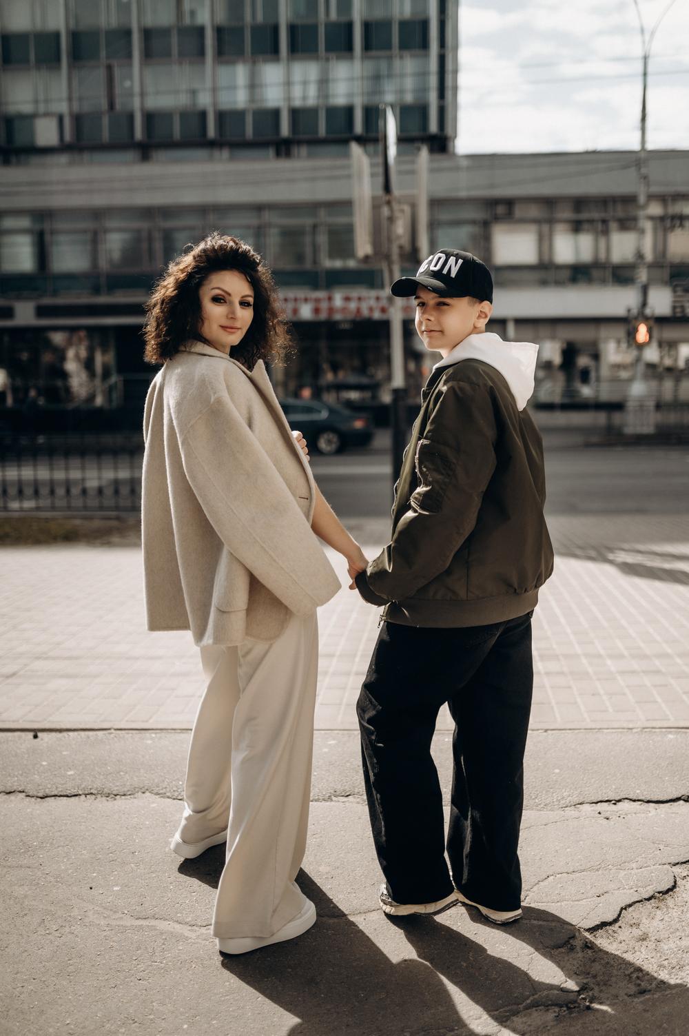 Семейные фотосессии - Анжела с сыном