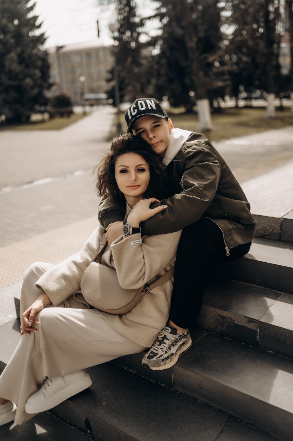 Семейные фотосессии - Анжела с сыном