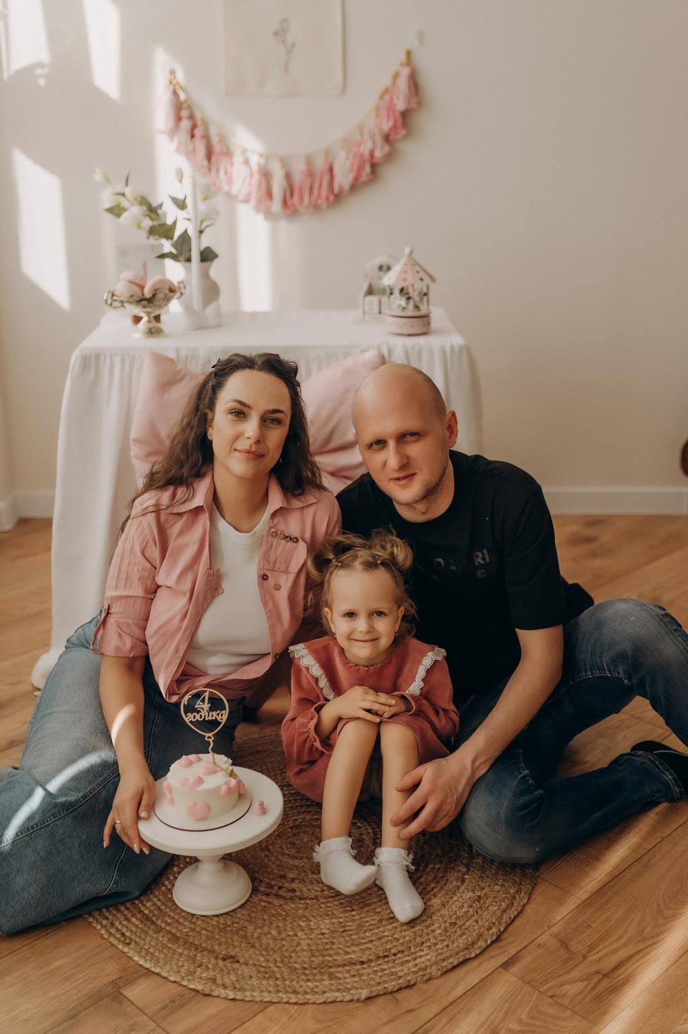 Семейные фотосессии - 4 годика