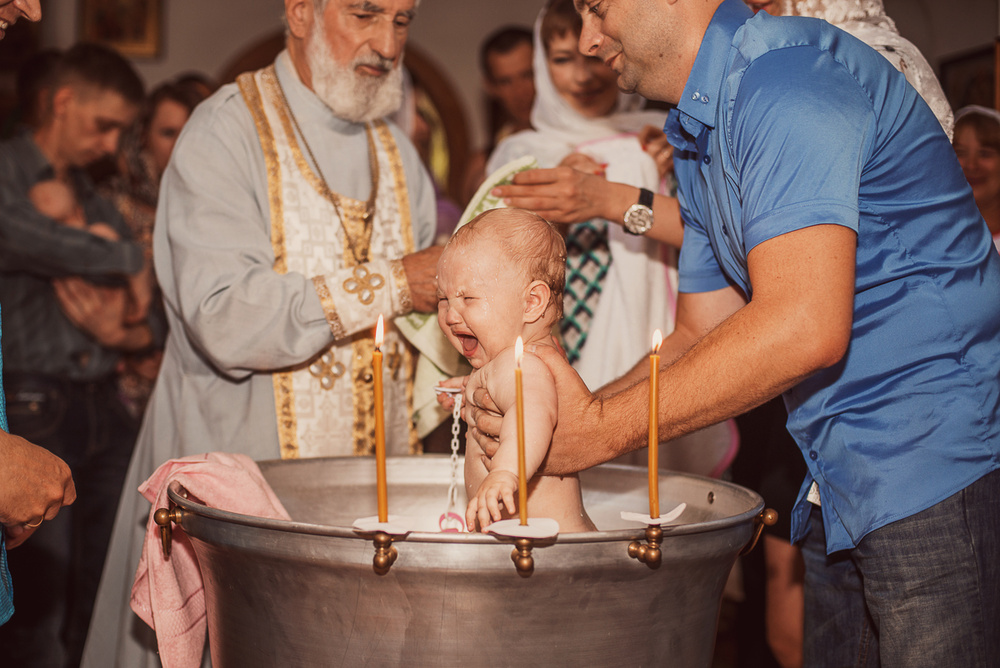 Фотосъемка крещения - крещение Дарьи 26 июля