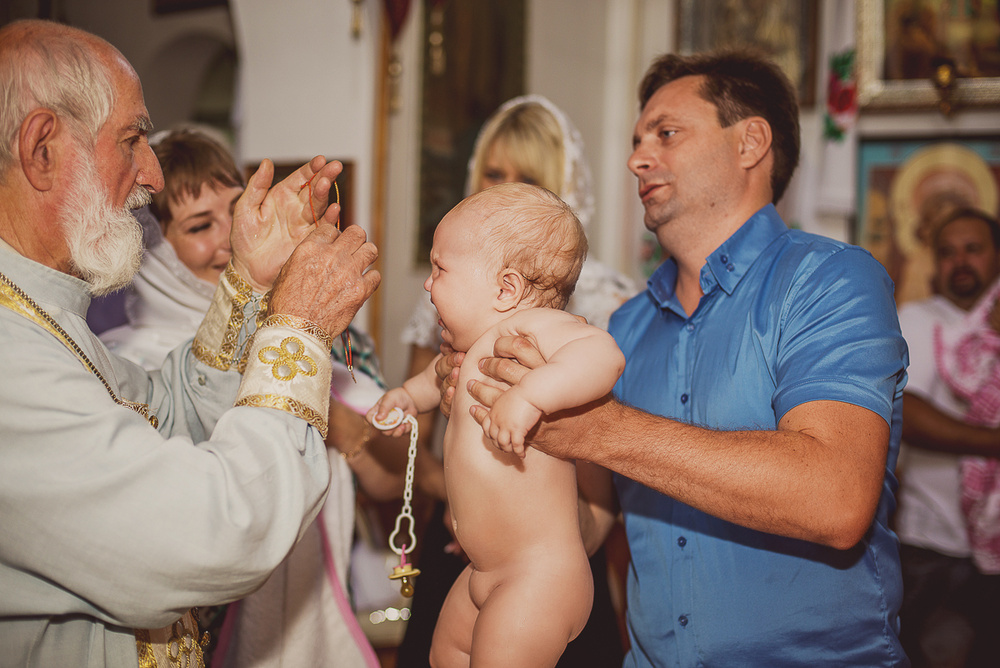 Фотосъемка крещения - крещение Дарьи 26 июля