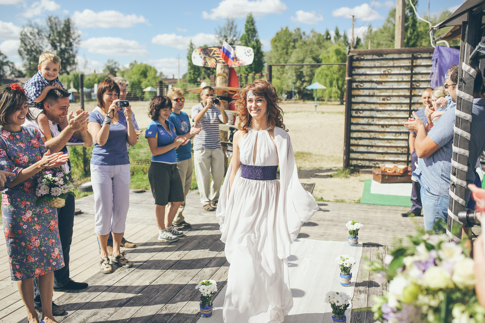 Свадьба на вейкбордах 