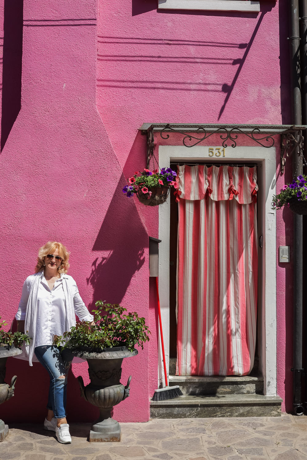 SVETLANA. Portrait. Venice - Burano