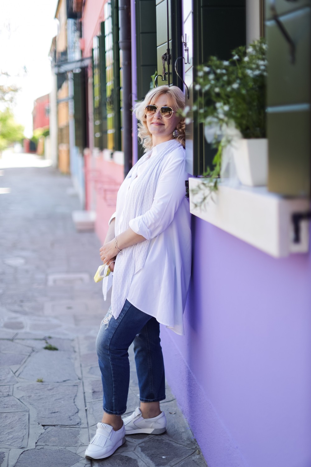 SVETLANA. Portrait. Venice - Burano