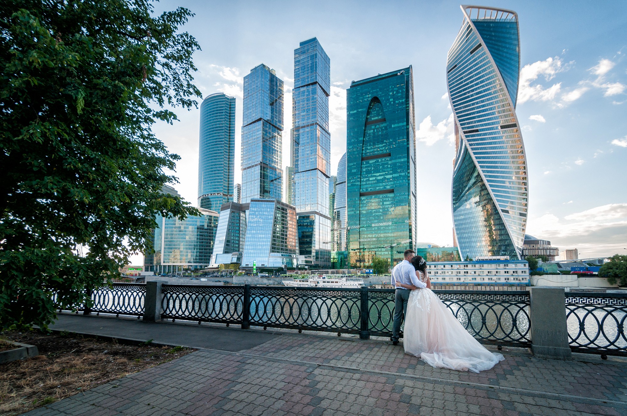 Свадебные фотосессии в открытых местах