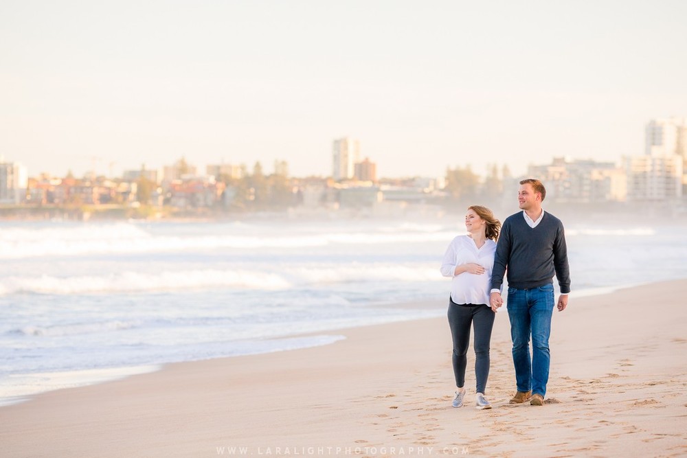 Maternity |Svetlana and Chris | Camellia Gardens and Cronulla Beach Photography