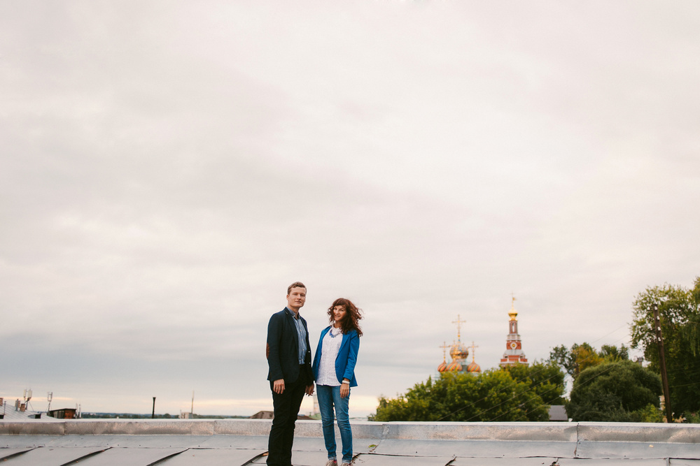 Сергей & Карина (любовь на крышах)