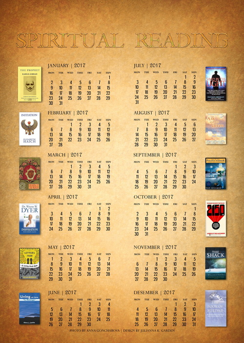 Spiritual Reading Calendar - 2016