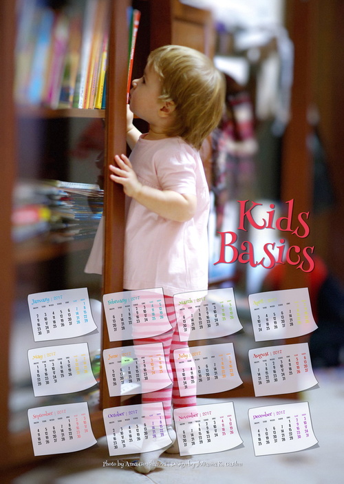 Kids Basics Calendar - 2016