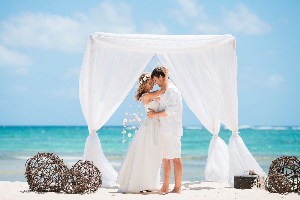 свадьба в доминикане на приватном пляже
