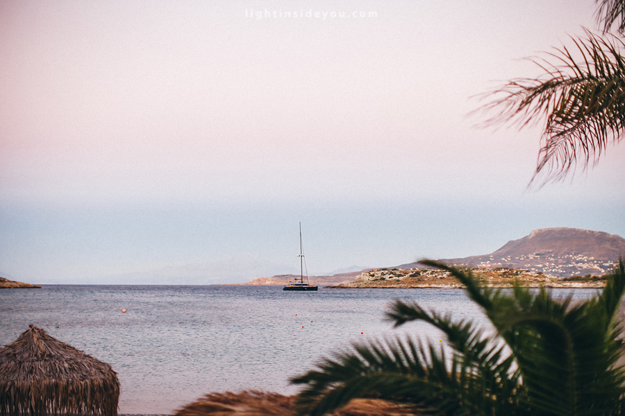 Family evening on Crete