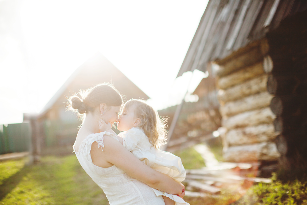 Maria & Varya. Ural village