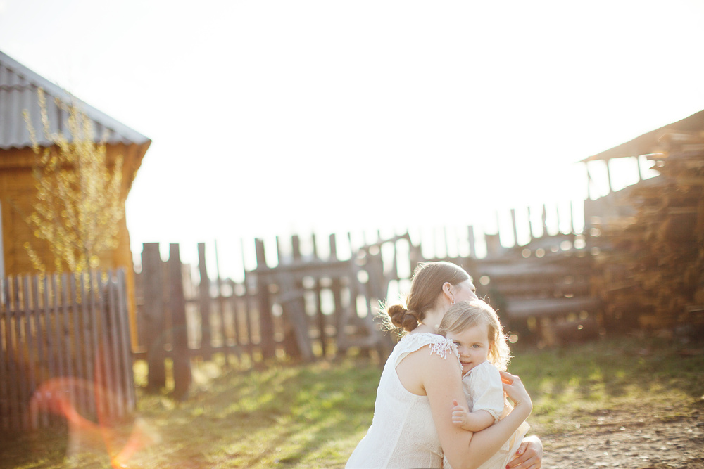 Maria & Varya. Ural village