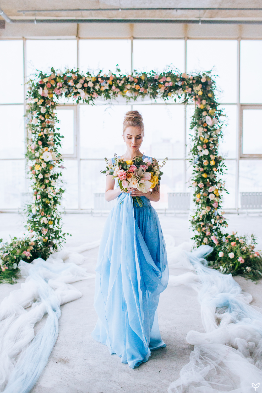 Ballerina & flowers