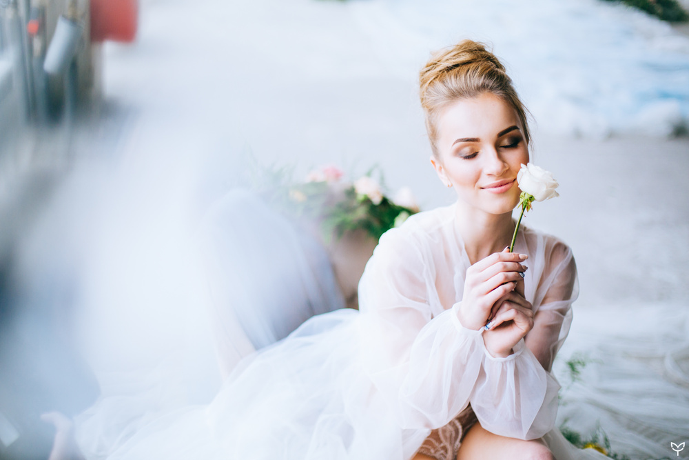 Ballerina & flowers