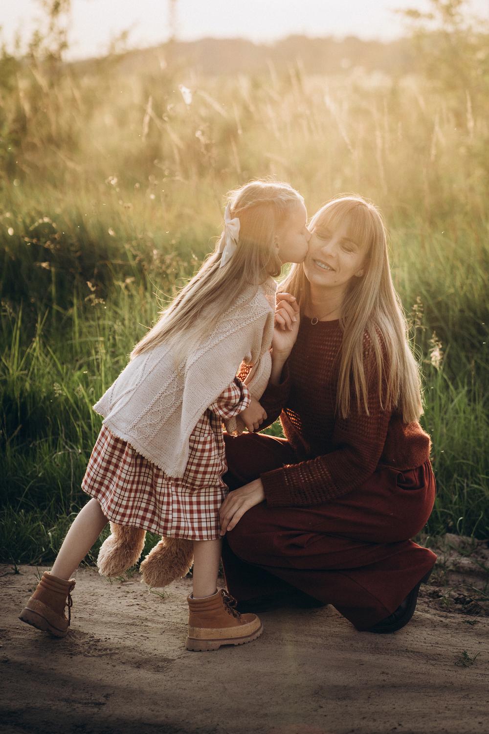 Mom and daughter