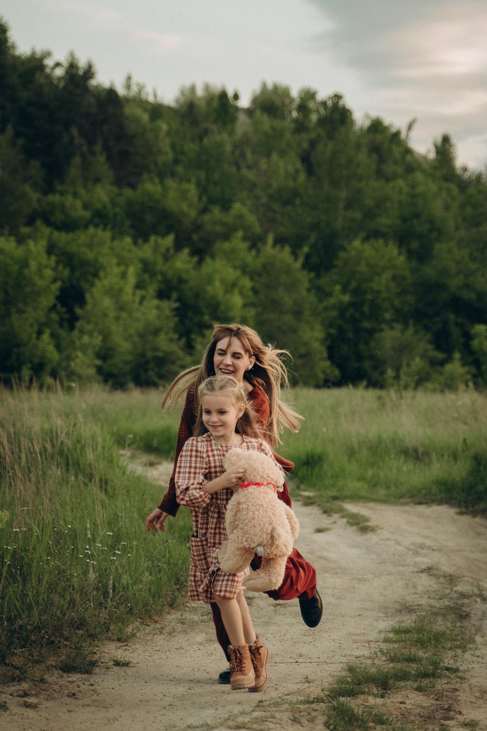 Mom and daughter